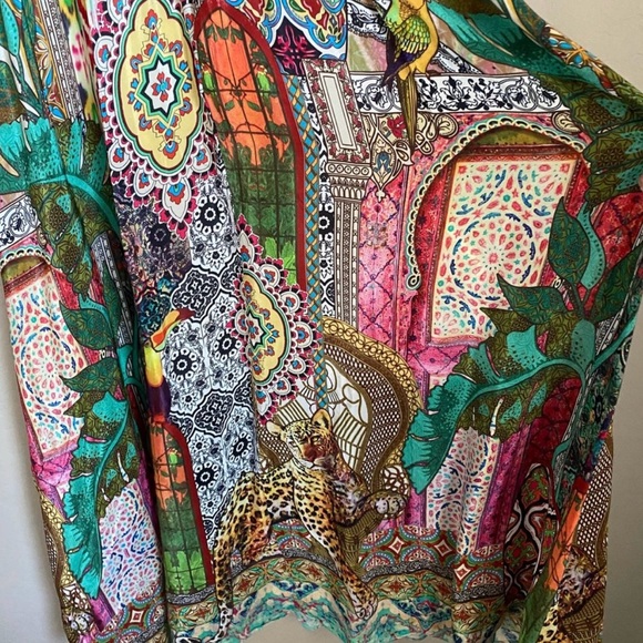 Farm Rio Gayatri Maxi Dress Size Small - Picture 4 of 7